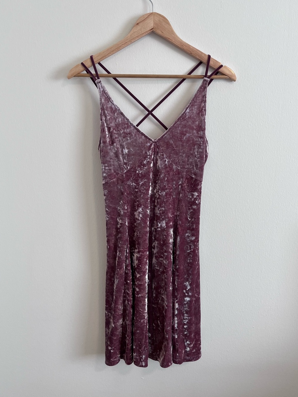 Pink Crushed Velvet Skater Mini Dress in Dusty Rose and Silver Ballet core Fairy